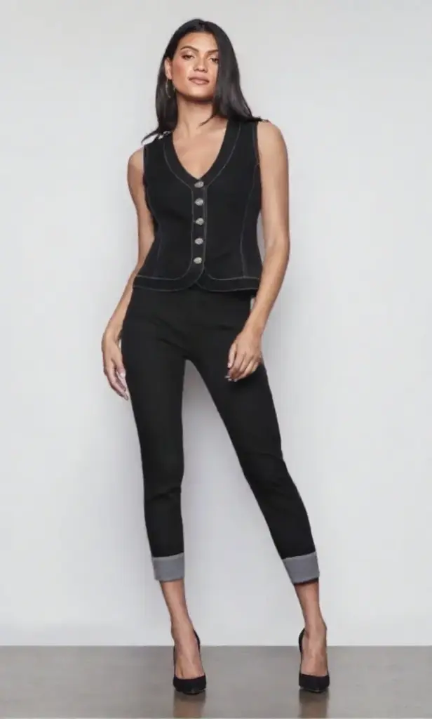 30847-GILET EVE JEANS