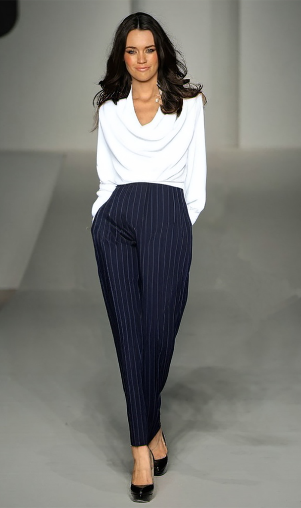 F7-30755-PANTALONE PLUTONE GESSATO