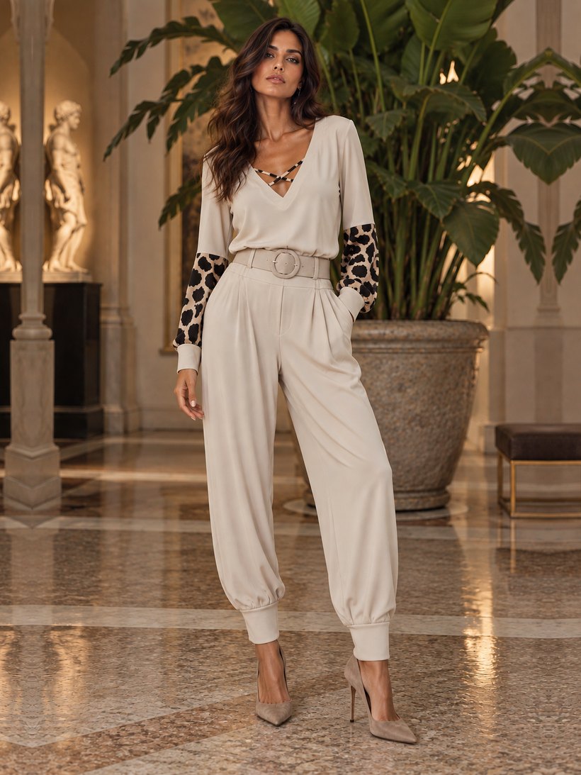 MAGLIA MICHI - PANTALONE PAOLA, collezione Welov F/W 2026/2027 Made in Italy
