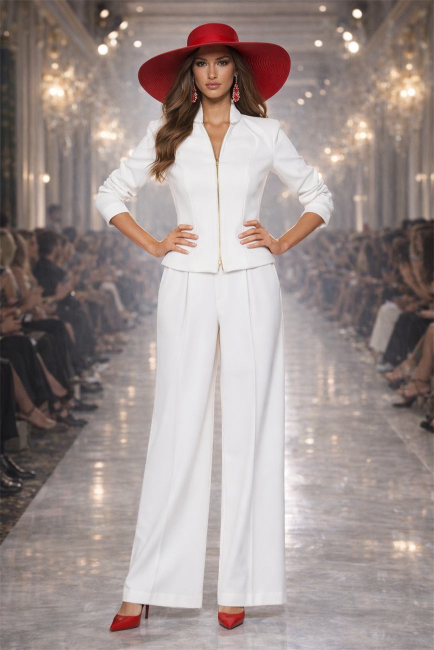 Look 2 collezione Welov S/S 2026 abbigliamento donna Made in Italy