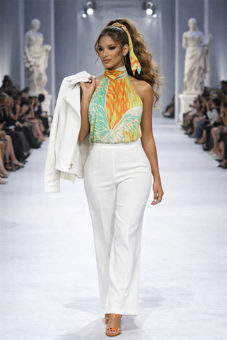Look 8 collezione Welov S/S 2026 abbigliamento donna Made in Italy