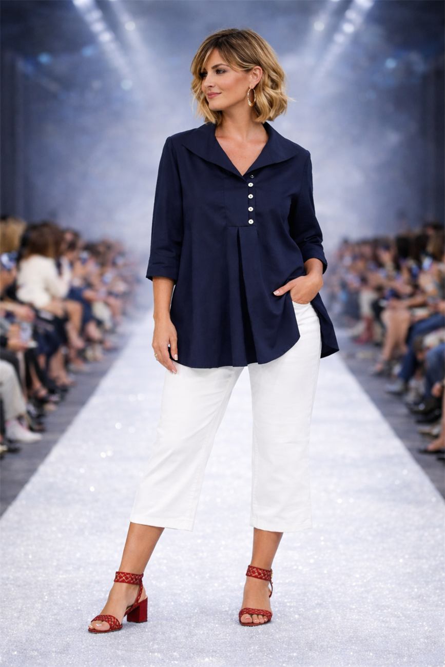 Look 12 collezione Welov S/S 2026 abbigliamento donna Made in Italy