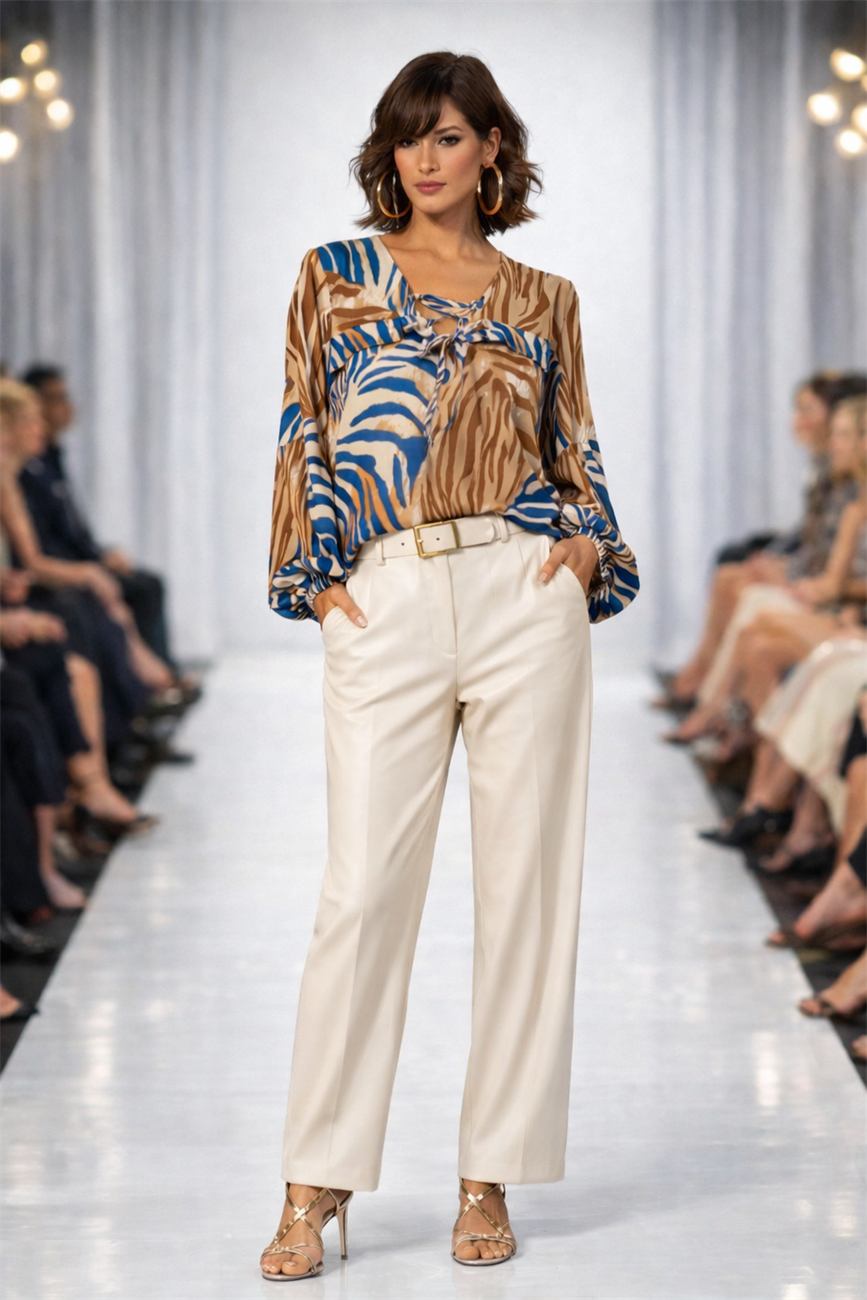 Look 32 collezione Welov S/S 2026 abbigliamento donna Made in Italy