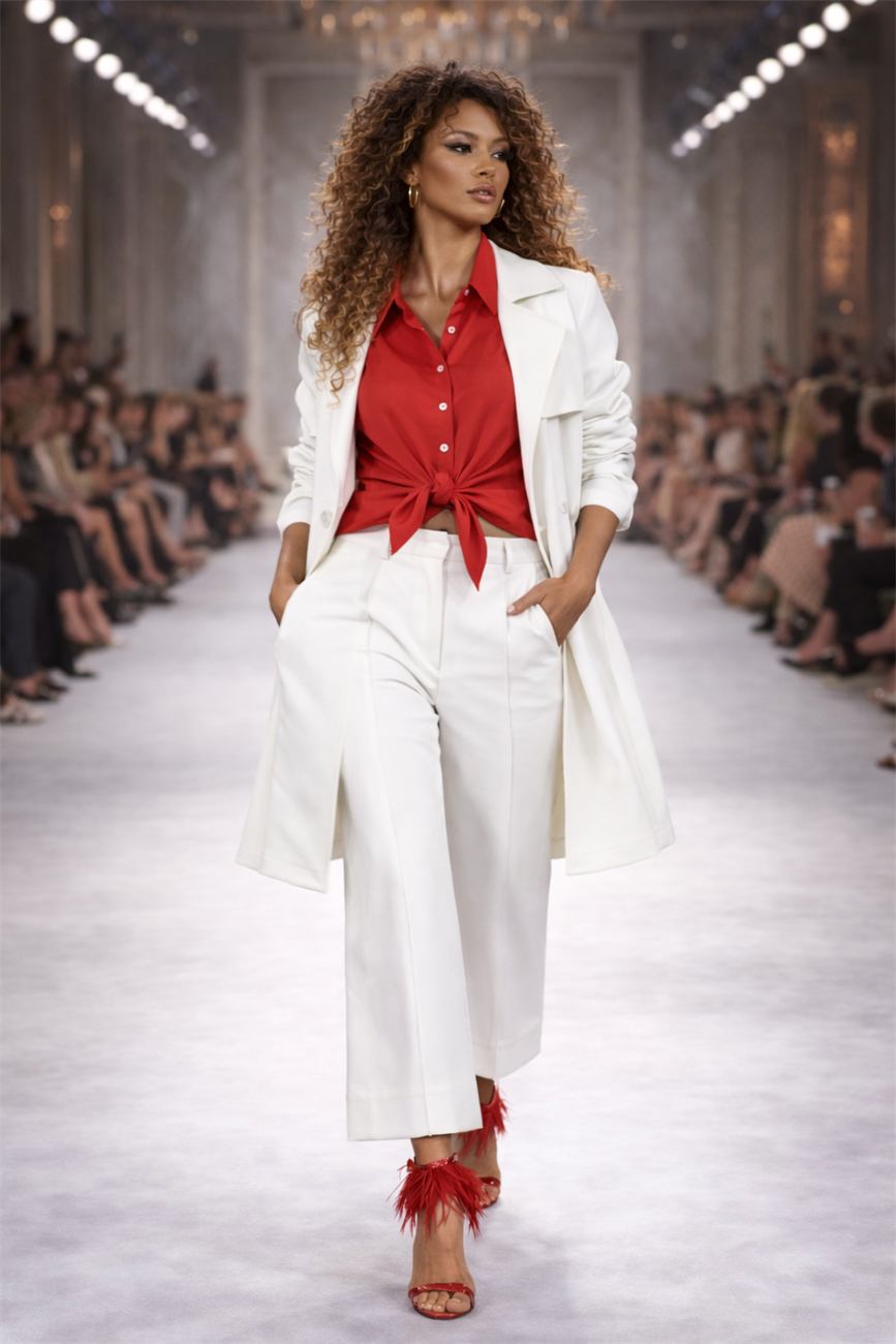 Look 52 collezione Welov S/S 2026 abbigliamento donna Made in Italy