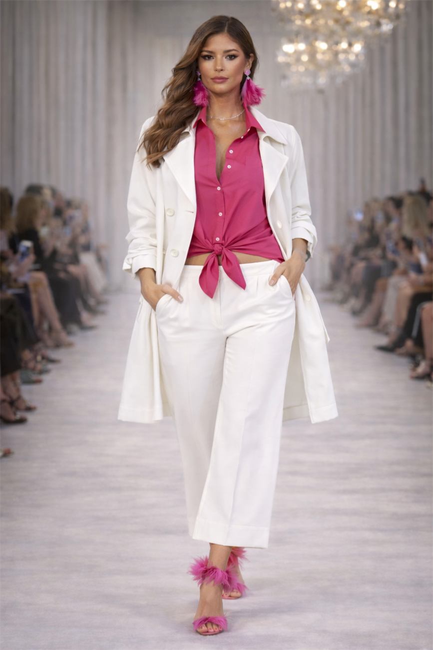 Look 54 collezione Welov S/S 2026 abbigliamento donna Made in Italy