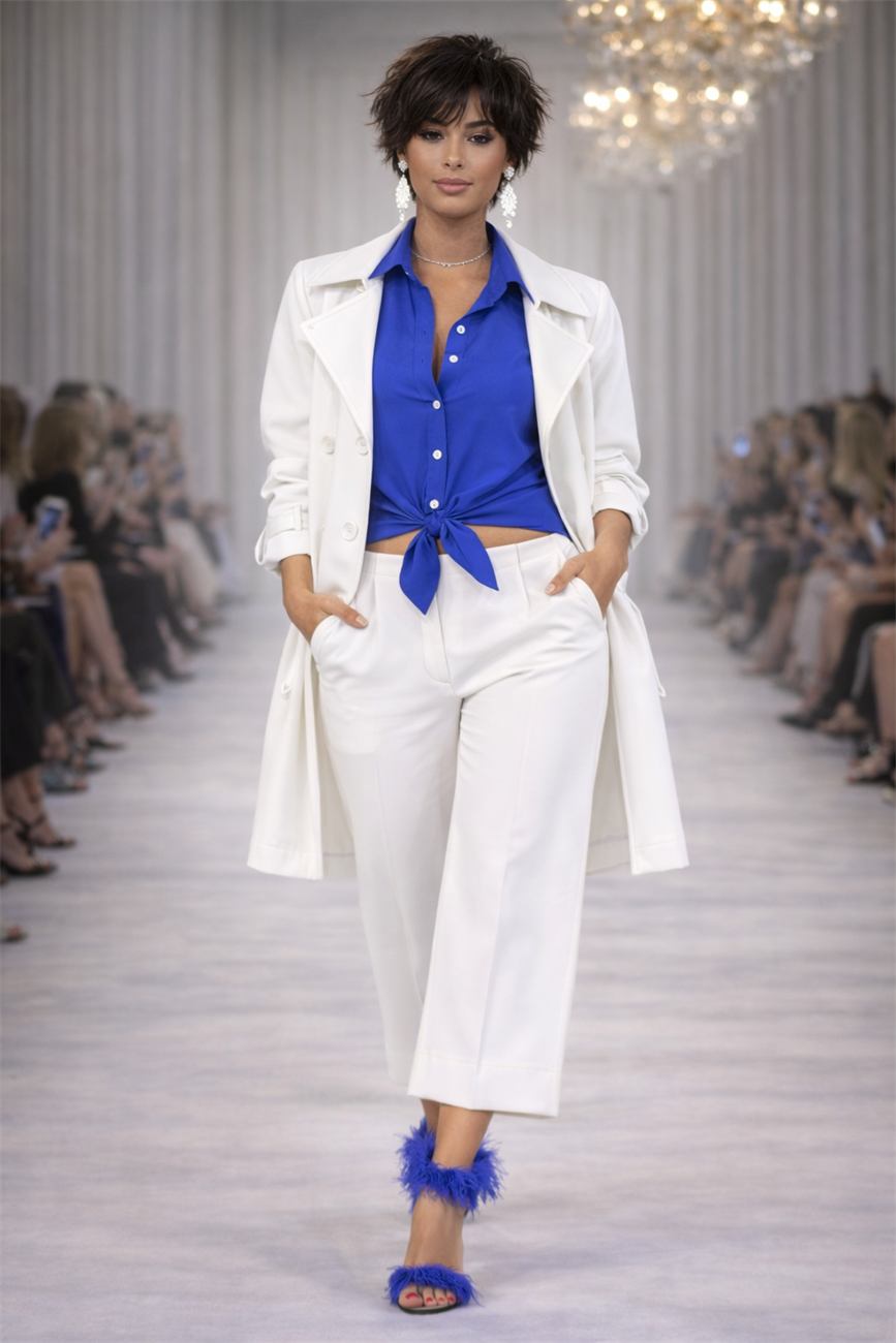 Look 55 collezione Welov S/S 2026 abbigliamento donna Made in Italy