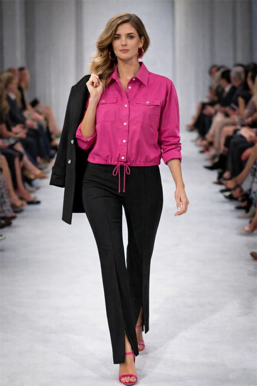 Look 63 collezione Welov S/S 2026 abbigliamento donna Made in Italy