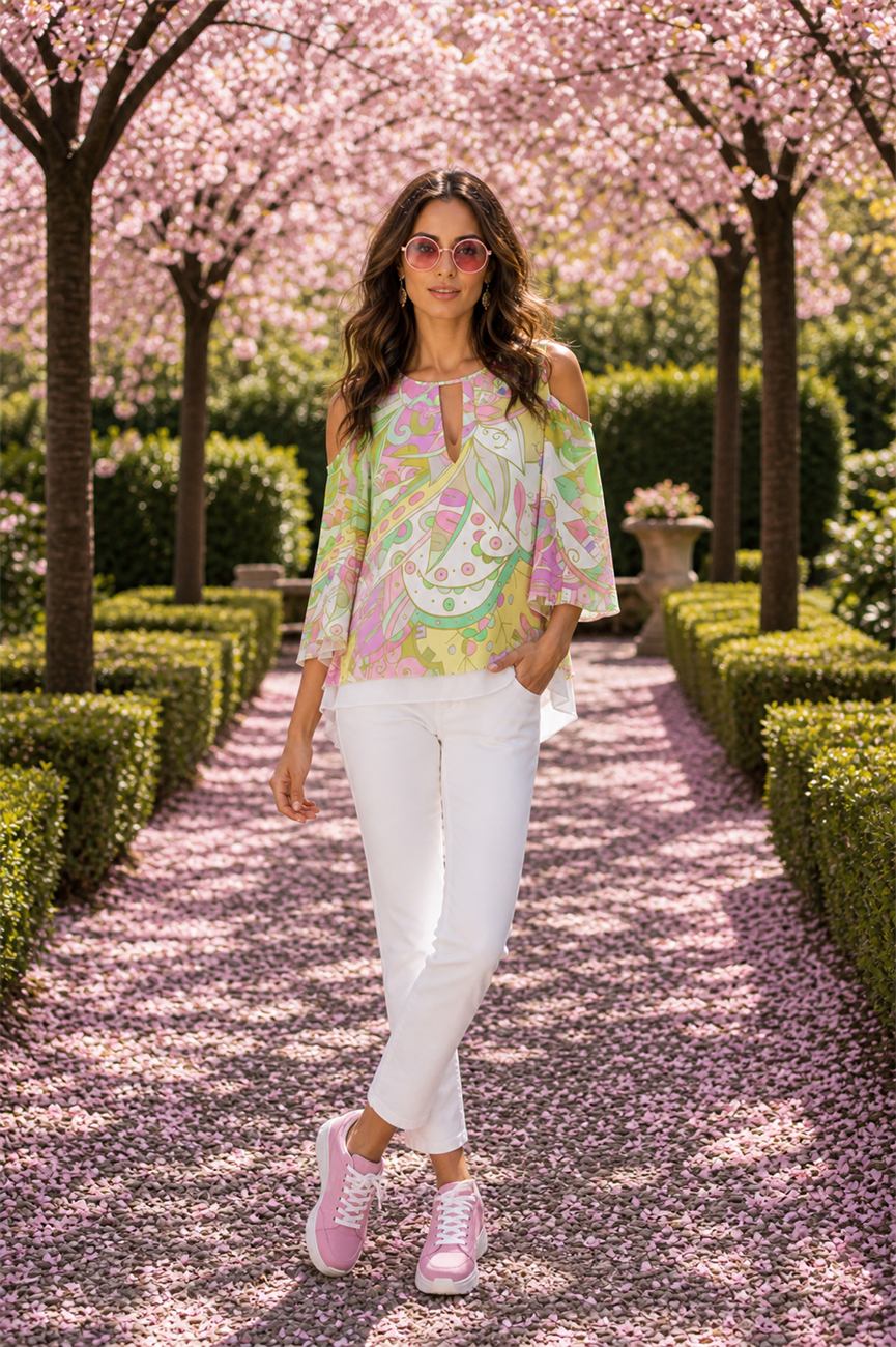 Look 123 collezione Welov S/S 2026 abbigliamento donna Made in Italy