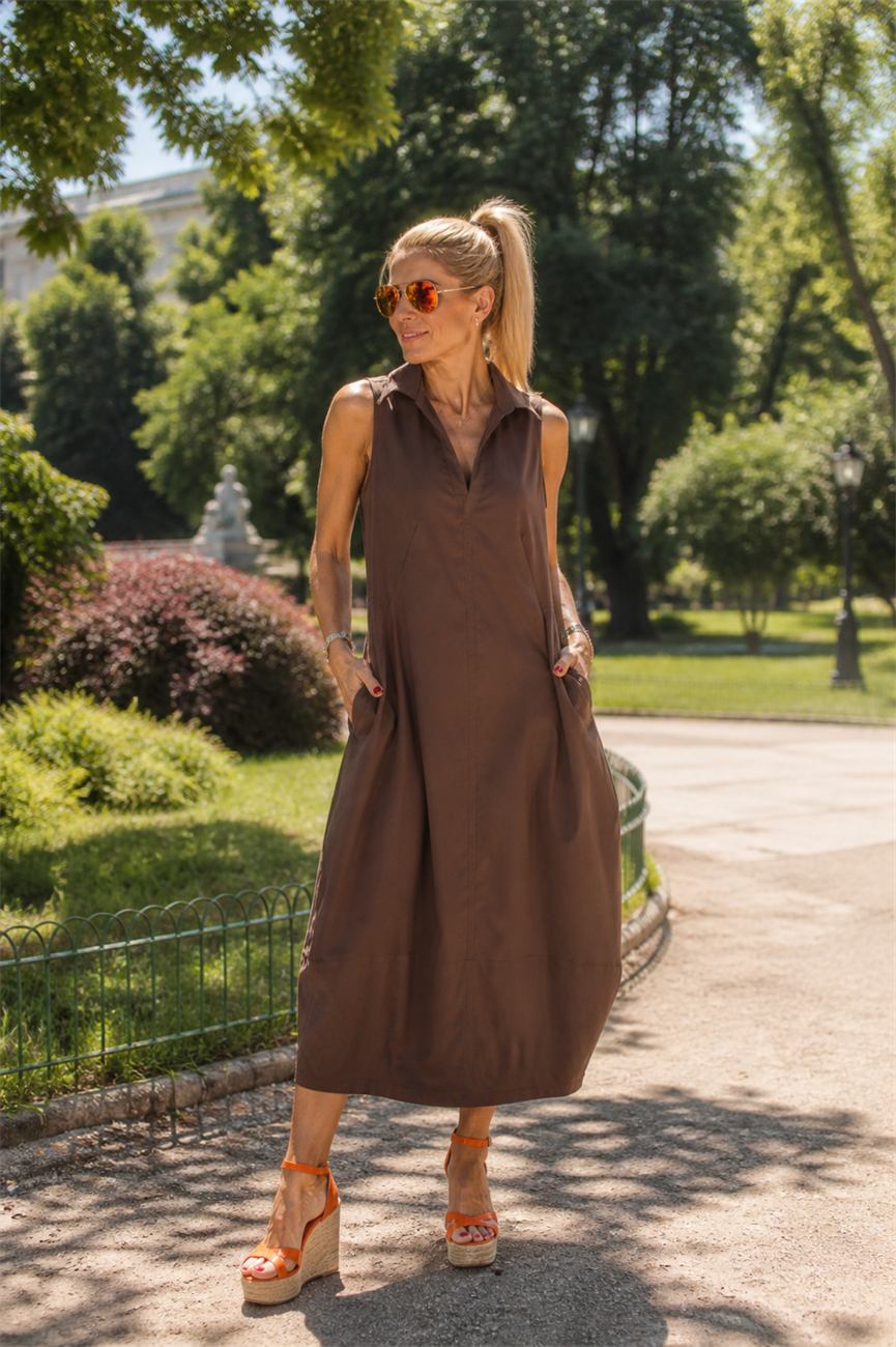 Look 125 collezione Welov S/S 2026 abbigliamento donna Made in Italy
