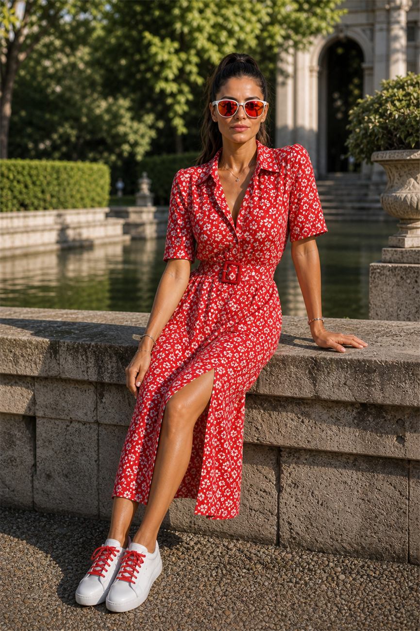 Look 127 collezione Welov S/S 2026 abbigliamento donna Made in Italy