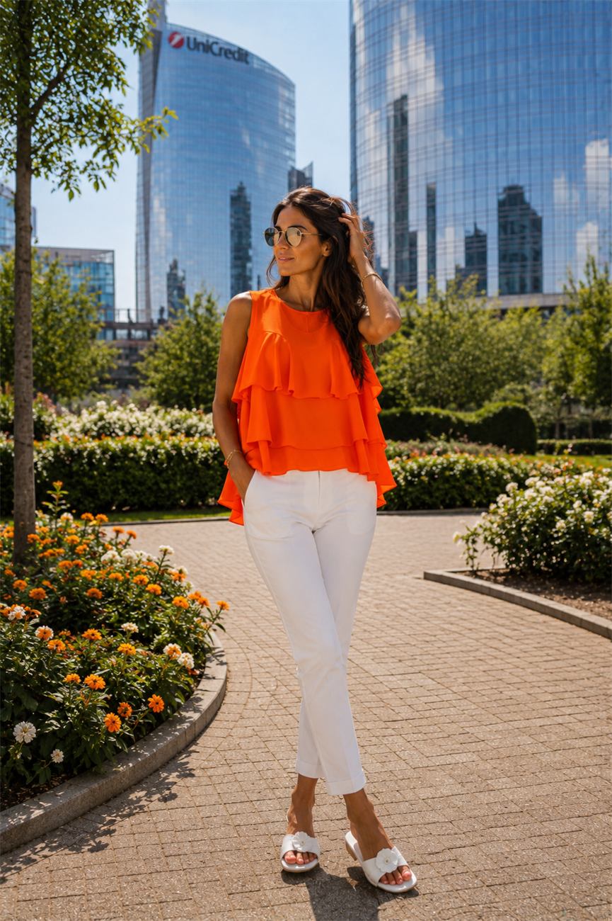 Look 144 collezione Welov S/S 2026 abbigliamento donna Made in Italy