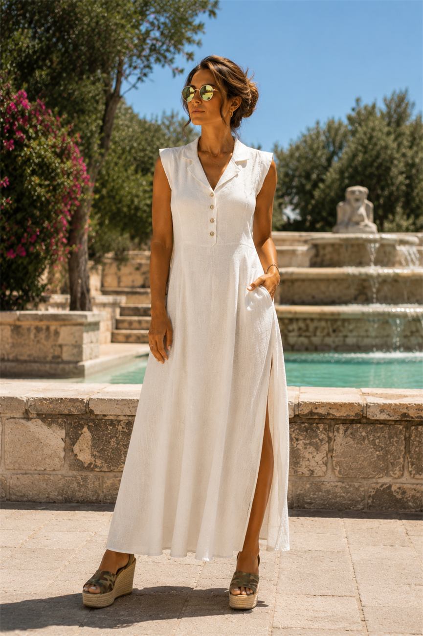 Look 145 collezione Welov S/S 2026 abbigliamento donna Made in Italy