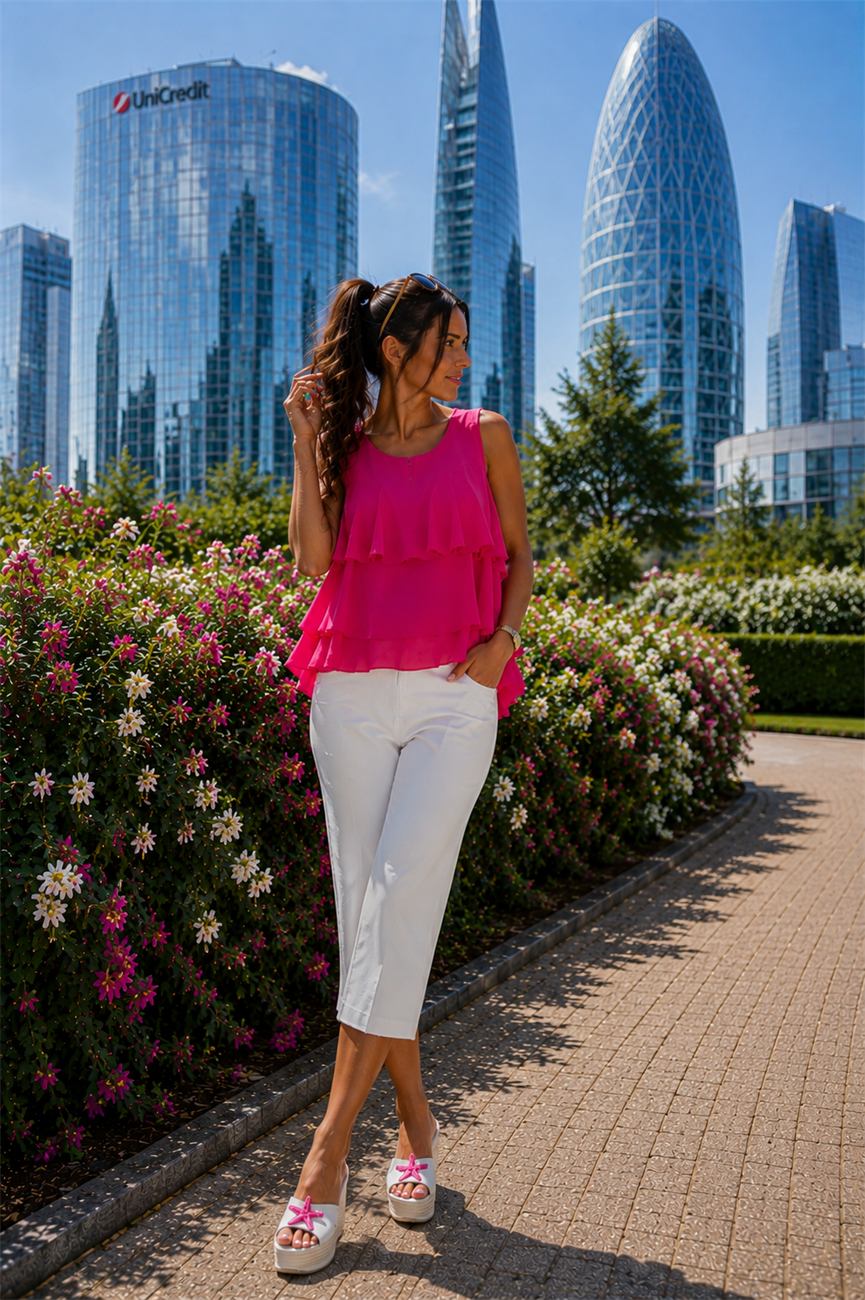 Look 146 collezione Welov S/S 2026 abbigliamento donna Made in Italy