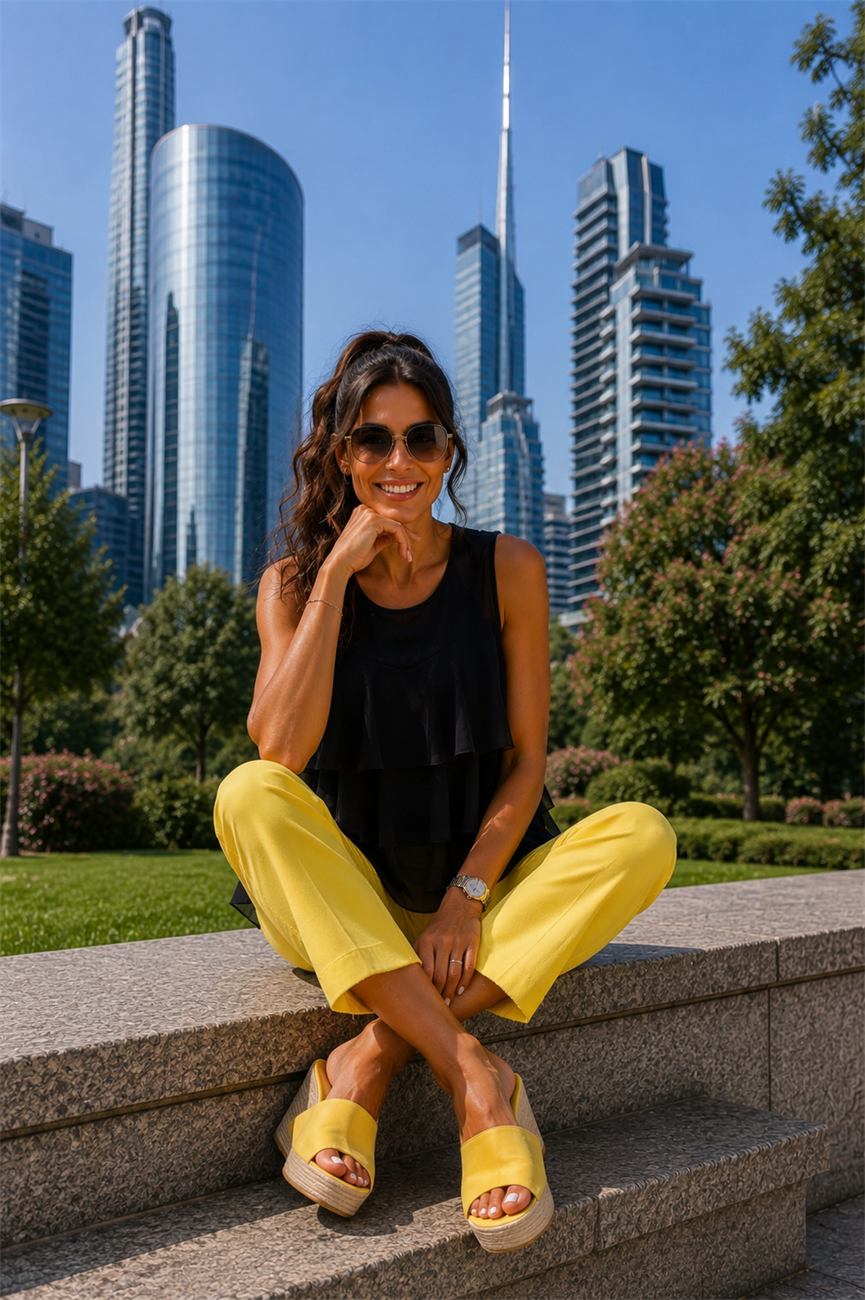 Look 152 collezione Welov S/S 2026 abbigliamento donna Made in Italy
